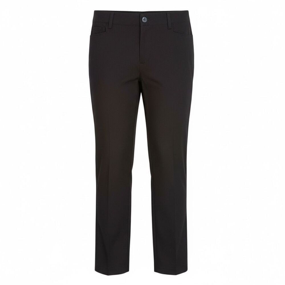 Lauren Ralph Lauren NWT Stretchy Cotton‎ Blend Straight Leg Pants Brown Size 2P